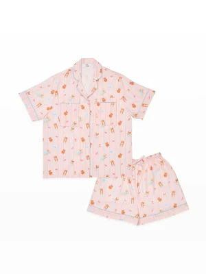 Teddy Family Shorts Set - 44-Teddy Family, M