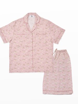 Pink Camomile Mid Pants - 32-Pink Camomile, M