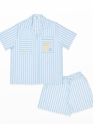Sleep Is Shorts Set - 43-Teddy Bear, L