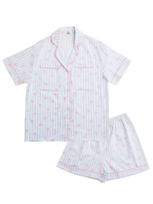 Ribbon Shorts Set - 52-Ribbon, L