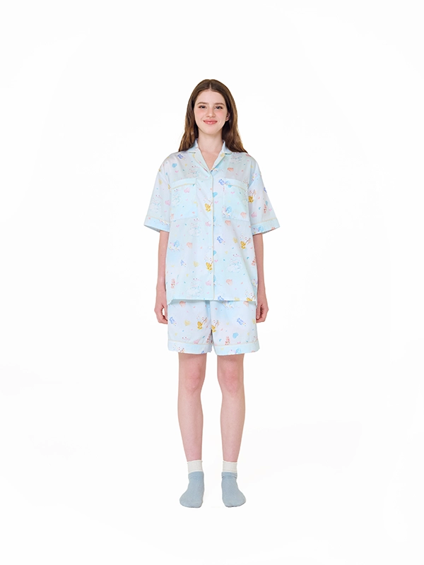 Care Bears Heart Shorts Set