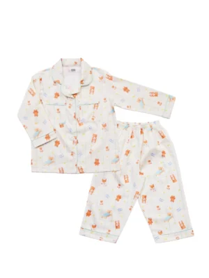 Teddy House Kid Long Pants Set - 59-Teddy House, 7-9Y