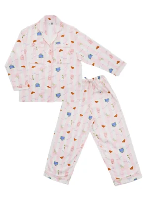 Paris Long Sleeve Pants Set - 46-Paris, L