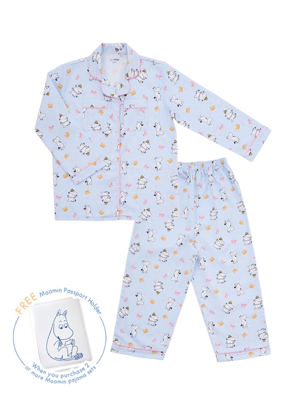 Moomin Crown Kid Long Pants Set